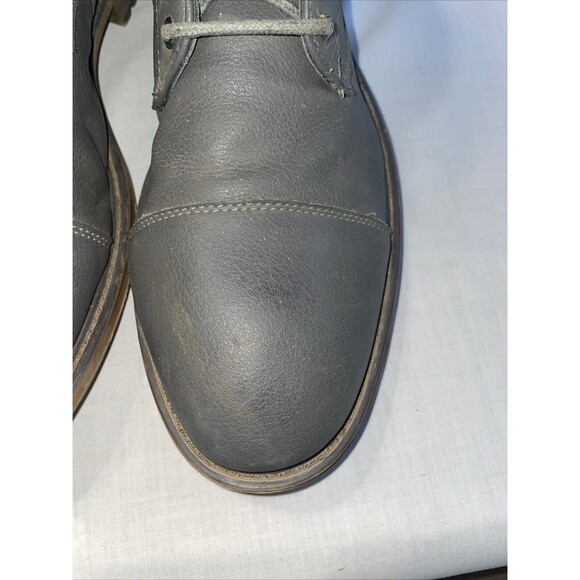 J 75 By Jump Men’s Ankle Boots Sz 13 M Gray Leather Grunge Streetwear Going Out - Picture 9 of 12